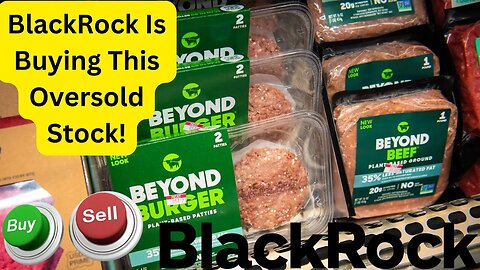 BlackRock Just Bought Beyond Meat ($BYND), Massively OVERSOLD!