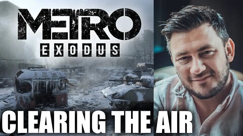 Metro Creator Dmitri Glukhovsky Releases Video response To Metro Exodus/Epic Game Store Situation