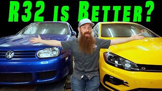 Why the R32 is BETTER than the Golf R (Mk4 R32 vs Mk7.5 R)