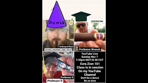 Ezra Zion 101 (Wrench, D and Ryan from Rocky Mountain Cigar Show)