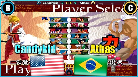 The Last Blade 2 (Candykid Vs. Athas) [U.S.A. Vs. Brazil]