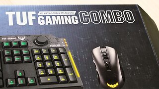 Asus TUF gaming combo k1 and m3 RGB Unboxing
