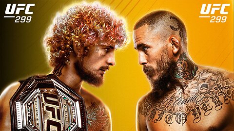 UFC 299 Main Card LIVE