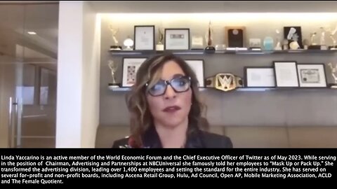 Twitter | Meet World Economic Forum Member, Linda Yaccarino "To Accelerate What We Were Doing Already. Comcast Set Up A Fund to Value of $100 Million Dollars to Fight Social Justice & Equality." - Linda Yaccarino