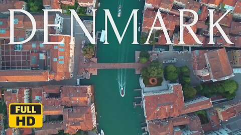 Denmark drone view hd