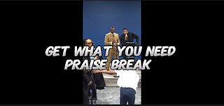 They goin in!! Praise Break!!!