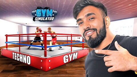 I MADE A BOXING RING IN MY GYM | GYM SIMULATOR #7