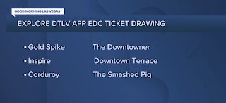 Enter to win EDC tickets on app