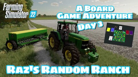 Day #3 Drilling | Raz's Random Ranch | Farming Simulator 22