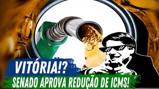 VITÓRIA!? SENADO APROVA A LEI DO ICMS!