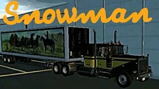American Truck Simulator: Snowman's Trailer