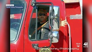 Racing community remembers fallen Linn County, Kansas, firefighter