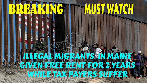 BREAKING ILLEGAL MIGRANTS GIVEN 2 YEARS RENT FREE WHILE TAX PAYERS SUFFER