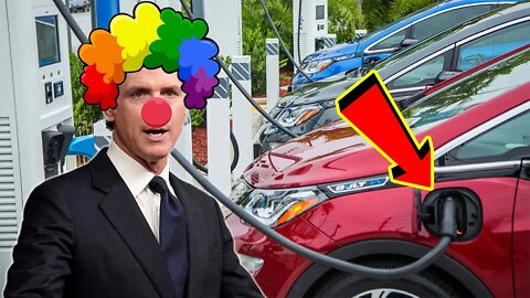 California tells residents NOT to charge EV Cars days after BANNING gas cars by 2035! What a JOKE!