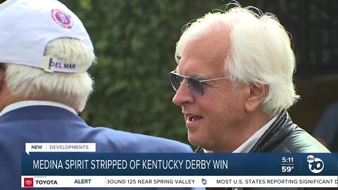 Trainer Bob Baffert fined, suspended by Kentucky Derby