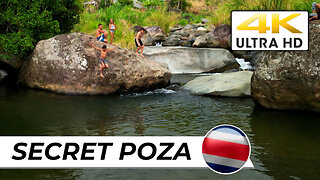 [4K] COSTA RICA TRAVEL // Visit This Secret River Poza Near Chirripó [2024] #costarica #travel