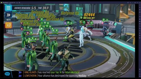 MSF War Live: X-Factor Namor vs Emmarauders