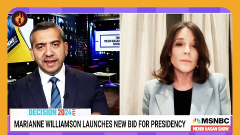 MSNBC's Mehdi Hasan SMEARS Marianne as Spoiler | Breaking Points