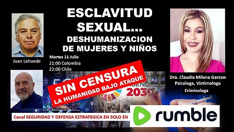SIN CENSURA / ESCLAVITUD SEXUAL ...SEHUMANIZACION DE MUJERES Y NIÑOS