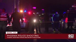 Person is 'down' after an officer-involved shooting in west Phoenix