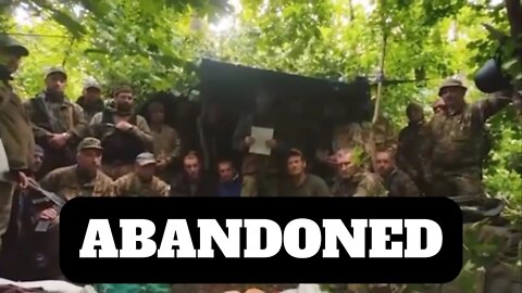 Ukrainian 13th Battalion Pleading to Zelensky Not to Abandon Them