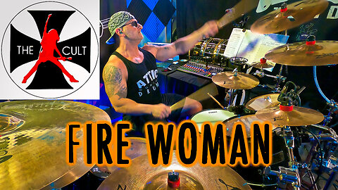 The Cult - Fire Woman - Drum Cover