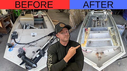 Renovating A NEGLECTED Fisher Bass Boat - Part 2