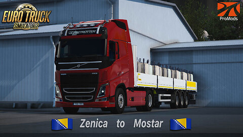 ETS2 | ProMods | Volvo FH16 540 | Zenica BA to Mostar BA | Big-Bags Of Sands 20t