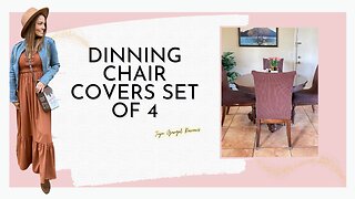 Dinning chair covers set of 4