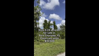 Wholesale deal. 0.23 acres for sale in Florida.