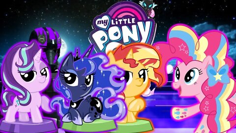Luna, Starlight, & Sunset take on GRAND MASTER PINKIE PIE! Pocket Ponies!