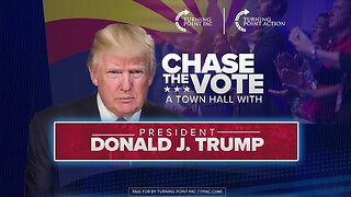 🚨 WATCH LIVE: Chase The Vote Town Hall event with President Donald J. Trump, sponsored by Turning Point PAC and @TPAction_!