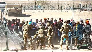 MIGRANTS RUSH PAST NATIONAL GUARD AT EL PASO BORDER !!! ARE YOU PREPARED FOR WHAT'S NEXT?