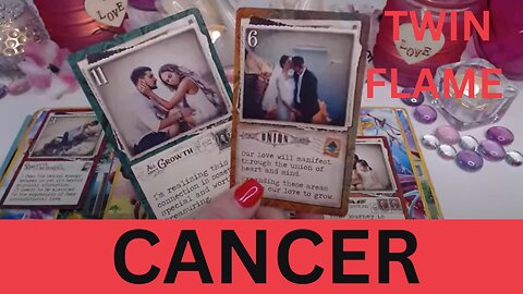 CANCER ♋TWIN FLAME❤️‍🔥THEY'RE IN-LOVE W/YOU!🔥DON'T GIVE UP ON US❤️‍🔥CANCER LOVE TAROT READING❤️‍🔥