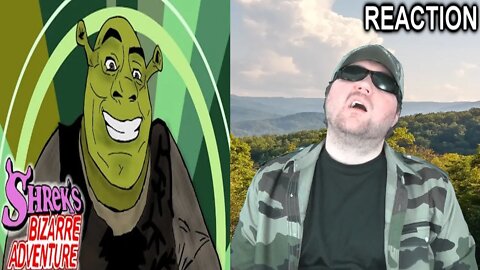 Shrek's Bizarre Adventure Op BLOODY SHREK Jojo Part 2 Op Bloody Stream Paint Parody REACTION! (BBT)