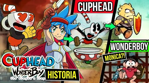 JOGO lindo com GRAFICOS do Cuphead ?! - Wonder Boy Dragon's Trap | Rk play