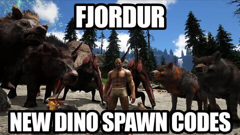 Ark Fjordur NEW DINO SPAWN CODES