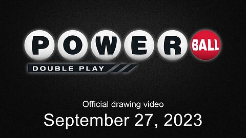 Powerball Double Play drawing for September 27, 2023
