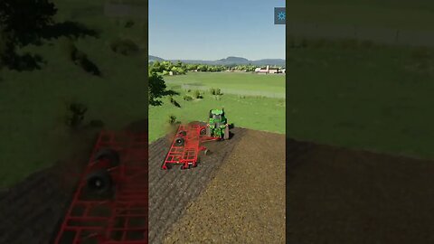 Plowing The Field Horsch Agrovation Farming Simulator 22 #shorts
