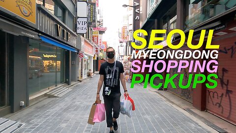 Shopping Haul Pickups From Myeongdong - Seoul Travels