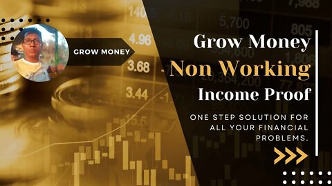 Grow Money Non Working Income Proof | #GrowMoney #Income