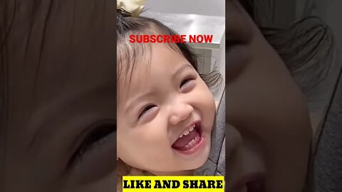 Funny baby girl try to talk paa and smile with 2022,Cute funny girl smile video,#shorts #baby #cute