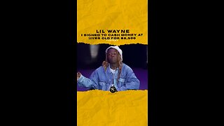 #lilwayne I signed to cash money at 11yrs old for $6,500. What are your thoughts? 🎥 @tvonetv