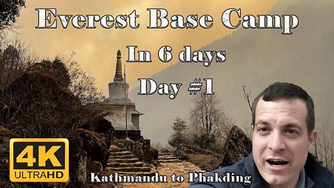 Day 1 - EBC Trek Everest Base Camp in 6 Days - Kathmandu - Lukla - Phakding