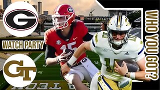 Georgia Bulldogs vs Georgia Tech | Live Watch Party Stream | 2023 Clean Old Fashion HATE