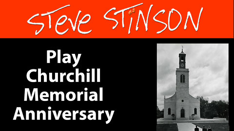 Dave Stinson and the Winston Churchill Memorial