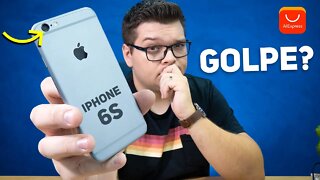 COMPREI um IPHONE 6S no ALIEXPRESS ! Fui Taxado? Funciona? É Original?