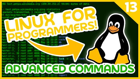 Linux for Programmers #13 - Advanced Commands