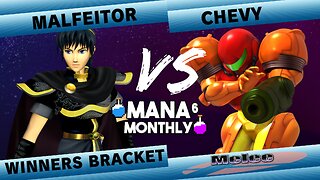 Mana Monthly 6 - Malfeitor (Marth) vs Chevy (Samus) Smash Melee Tournament