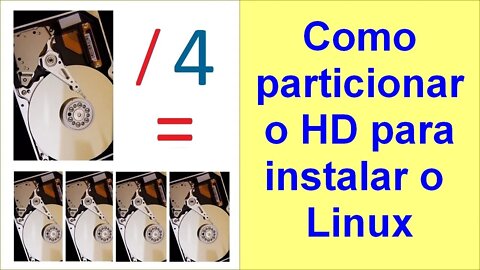 Como dividir o HD (criar unidades) pelo Windows para instalar o Linux Astra